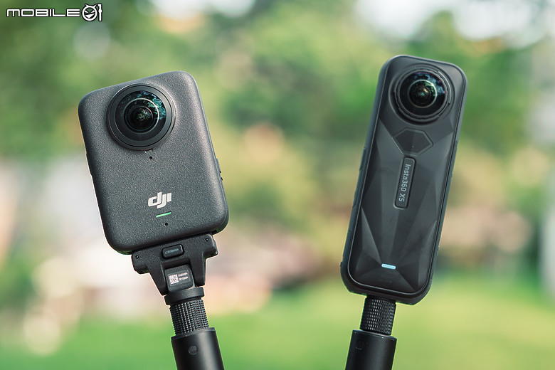 DJI Osmo 360 評測報告｜後勢看漲、鋒芒畢露的全景新勢力！ft. Insta360 X5