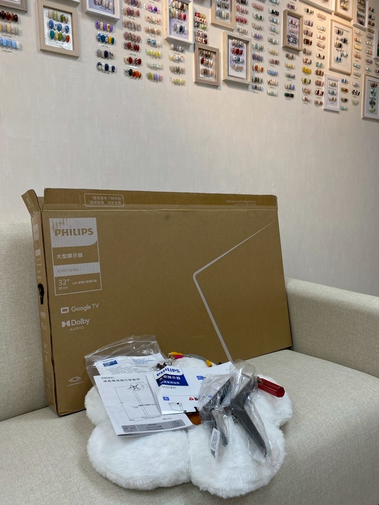 分享電視立架組合 飛利浦32PHH6509｜小資美甲店好用升級