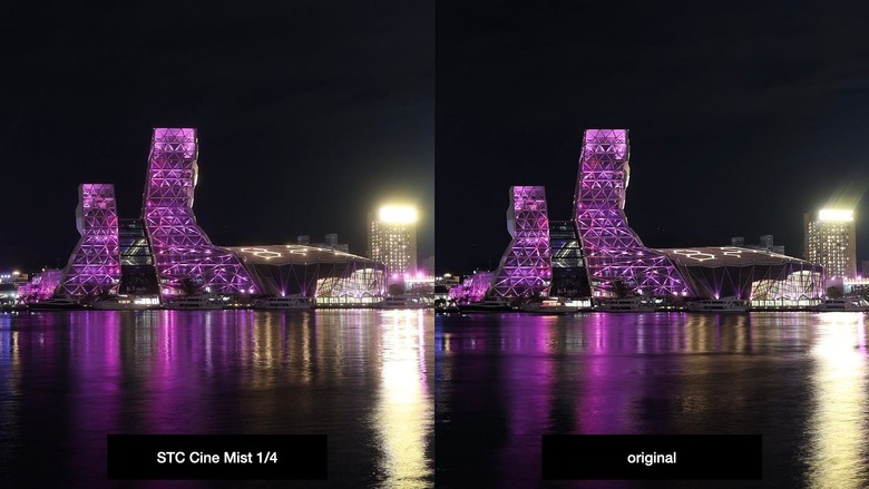 點我看大圖 在高雄夜景使用 STC 黑柔霧內置 1/4 Cine Mist Clip Filter for Canon EOS R