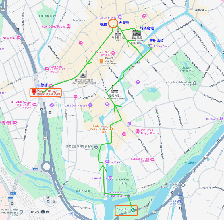 長榮聯營《魅力歐洲》法比荷10日團 | 歐洲旅遊紀錄