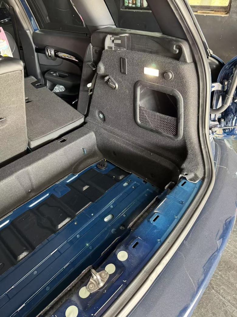 DIY 改裝BMW MINI F54 原廠 235 可拆卸式拖車勾 Removable trailer tow hitch
