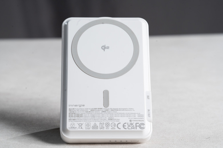 【拆解分享】台達 Innergie 5100mAh Qi2 20W 磁吸行動電源 Innergie 10200mah 45w 令人失望的台灣製造