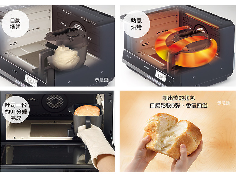 全台最大甜點派對,日立家電全能料理爐攜手奶油烤年糕成為最佳MVP