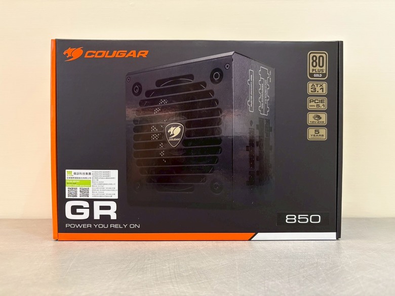 「金石之策，堅如磐石」COUGAR GR850 ATX 3.1 金牌全模組 電源供應器 產品體驗 心得分享