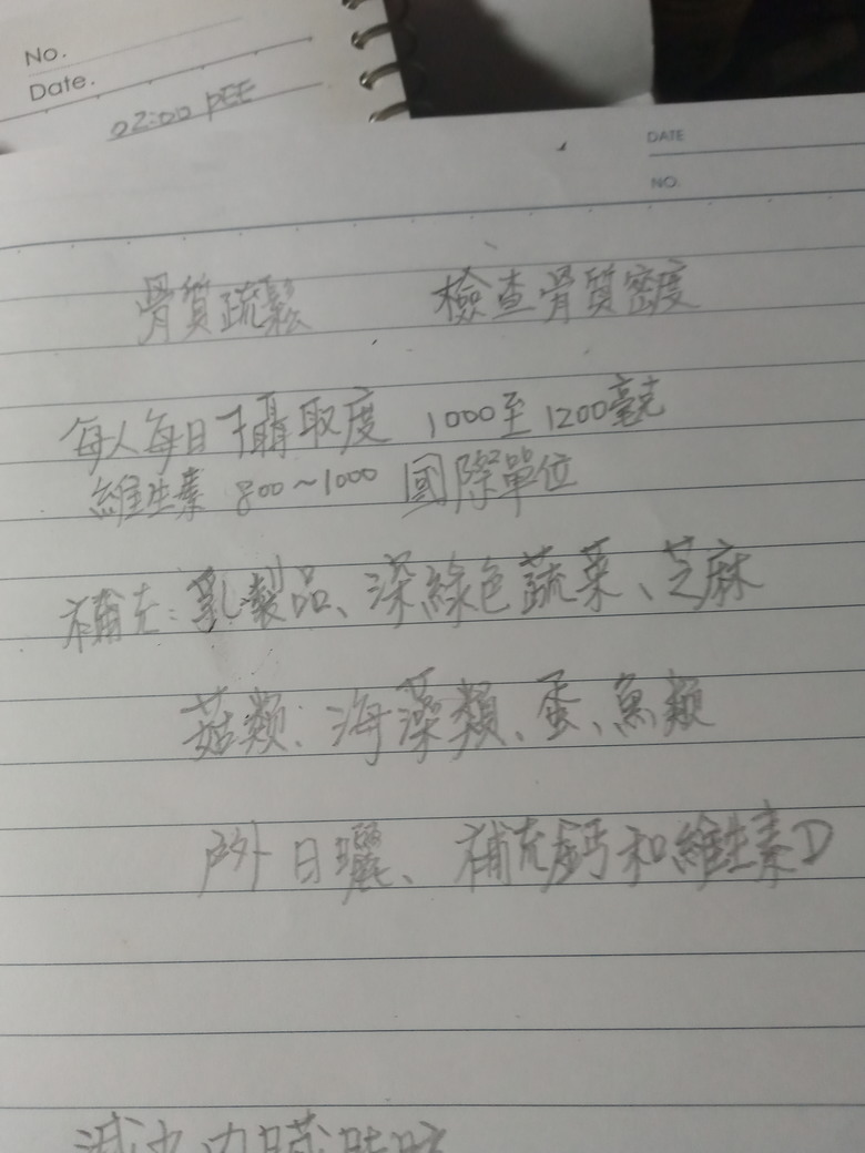 骨質疏鬆
