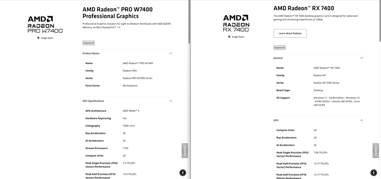 RDNA 3 架構平價續命！AMD 發表 Radeon PRO W7400 繪圖卡以及 Radeon RX 7400 顯示卡
