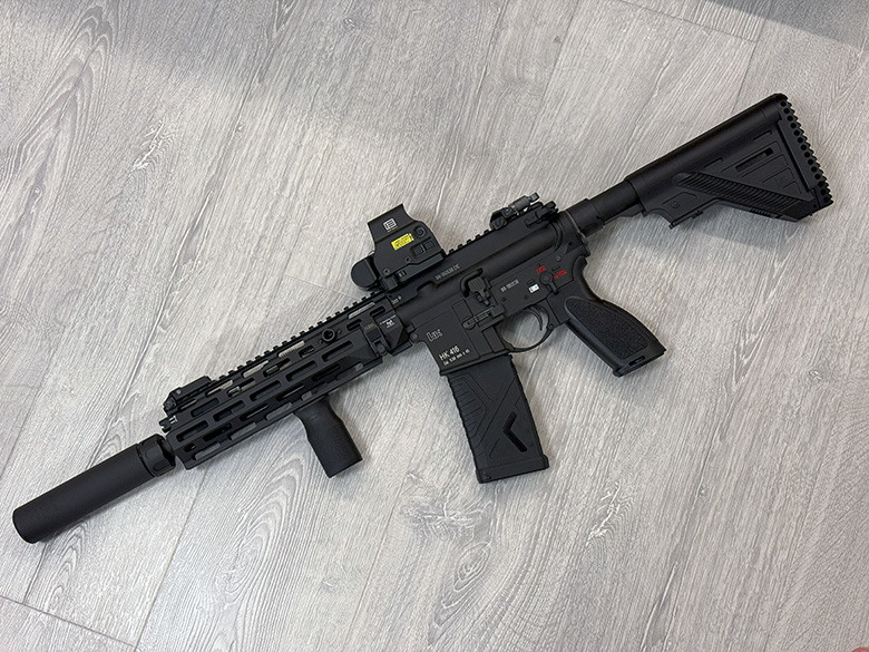 GHK HK416A5 氣動空氣軟槍開箱 | 黑長直獨特的魅力(?!)