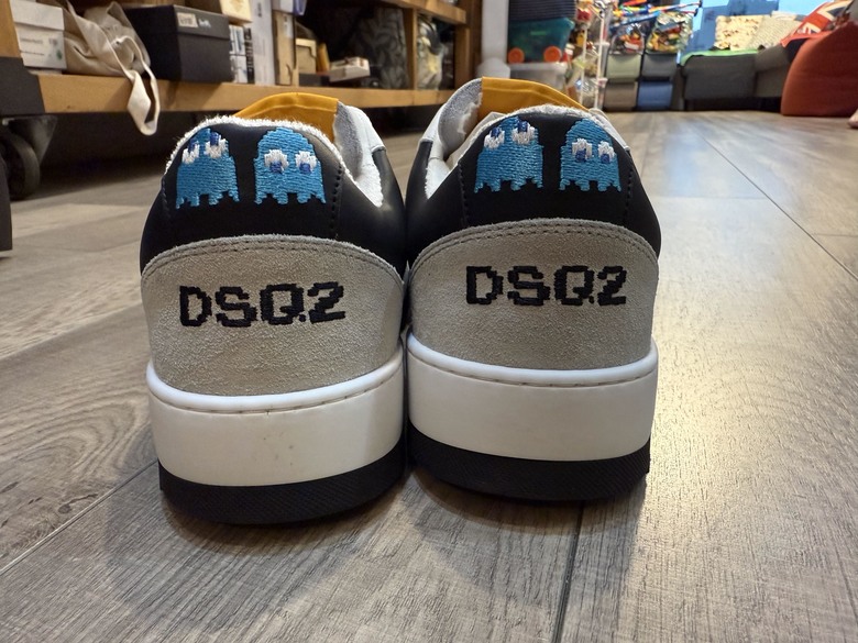 「開箱」Dsquared2 Pac-Man 鞋 & Alexander McQUEEN 帽