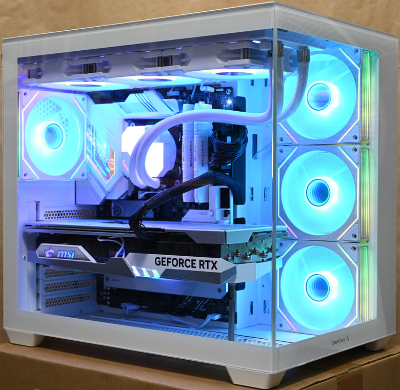 點我看大圖 DEEPCOOL CG530 4F WH機殼開箱