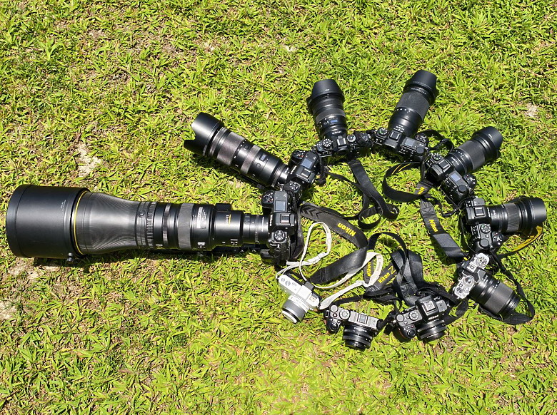 10台Nikon 無反單眼圍一圈，圈圈樂，並記錄佳聯石材八里奢石博物館。