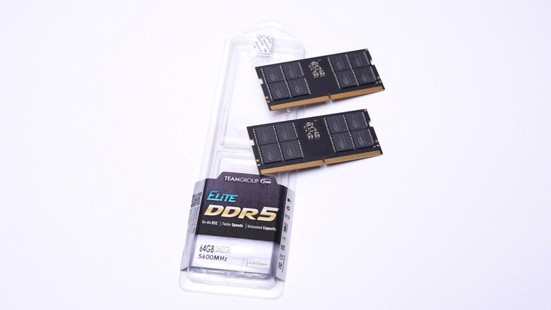 升都升了，就當一回數值怪！TEAMGROUP ELITE DDR5–5600 CL46 32GBx2 筆記型記憶體