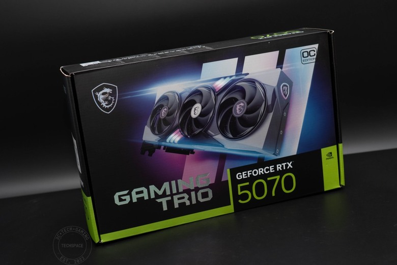 MSI GeForce RTX 5070 12G GAMING TRIO OC 開箱評測 | 霸氣流線龍魂傳承、4K 門檻輕鬆跨過