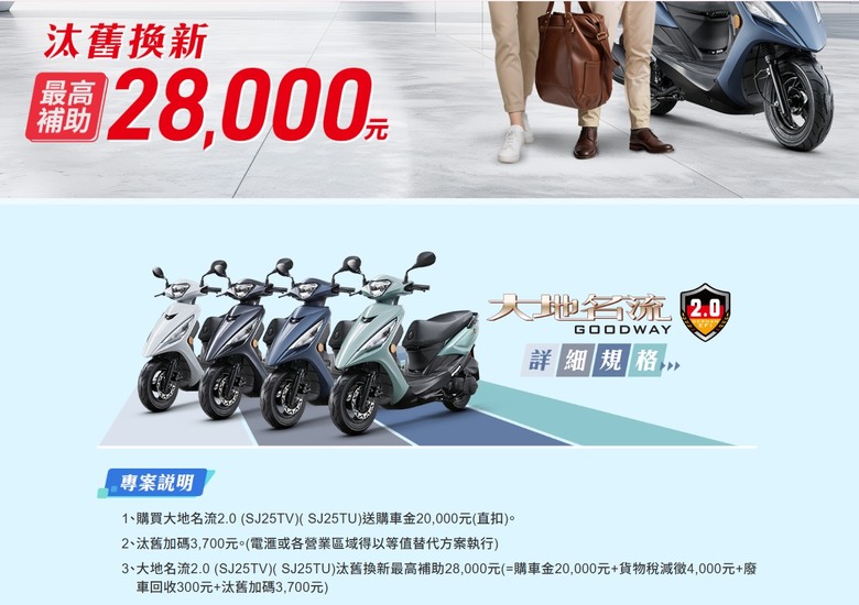 大地名流125 2.0的售價問題??