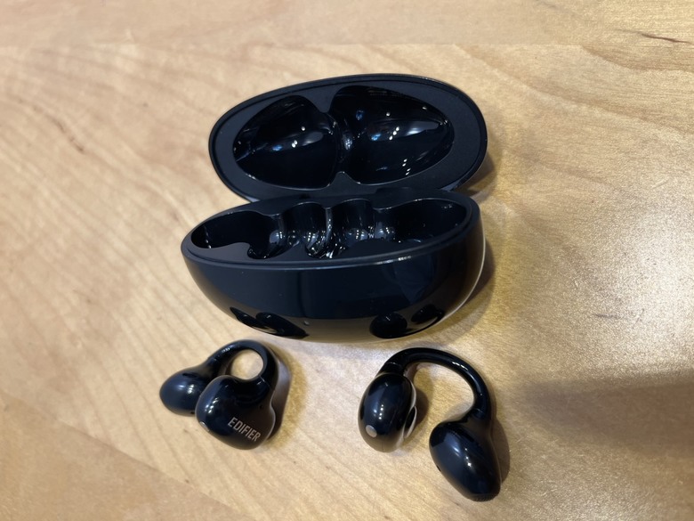 有降噪的EDIFIER Lollic Clip耳夾耳機