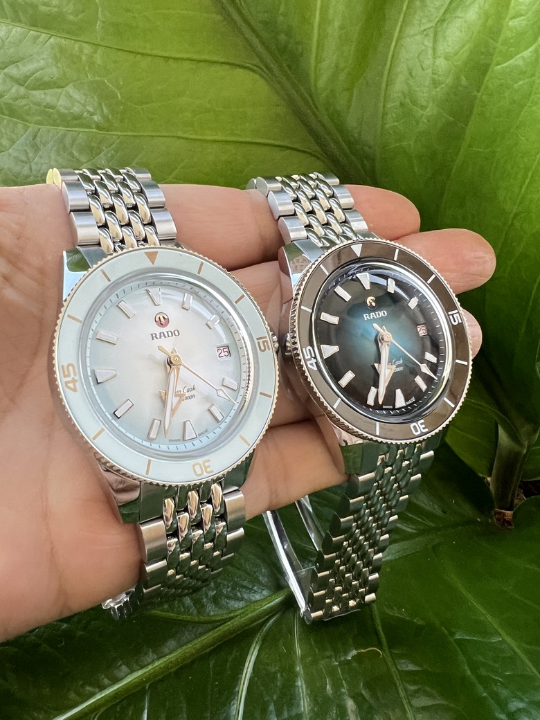 【開箱】女友原本只想看展,結果我七夕提前破產|Rado Captain Cook 39mm 對錶入手記