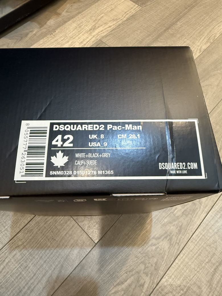 「開箱」Dsquared2 Pac-Man 鞋 & Alexander McQUEEN 帽