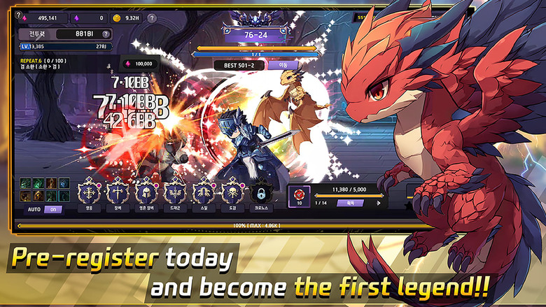《Black Shadow : Idle RPG》8月27日 通知上架 傳奇暗影戰士 放置型 RPG | 閒置成長一路爆爽 解鎖史詩技能秒殺全場 暗影帝國再臨 成為真正的暗影統治者！