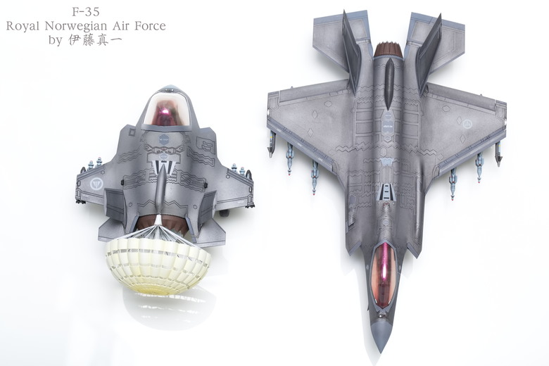 【模型樣品製作】TAMIYA 1/72 F-35A & F-35Q