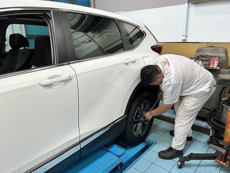 Honda CR-V 9800公里定保紀錄
