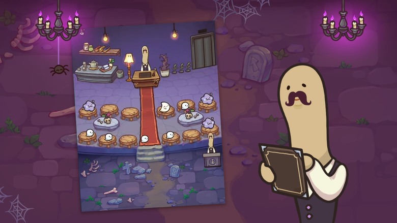 《鬼精靈旅店大亨》 Idle Ghost Hotel - Cozy Games 鬼怪題材的酒店經營點擊放置遊戲 | 招待愛泡湯的妖怪、愛狂歡的幽靈 升級酒店、開新樓層、研發料理 打造連鎖帝國