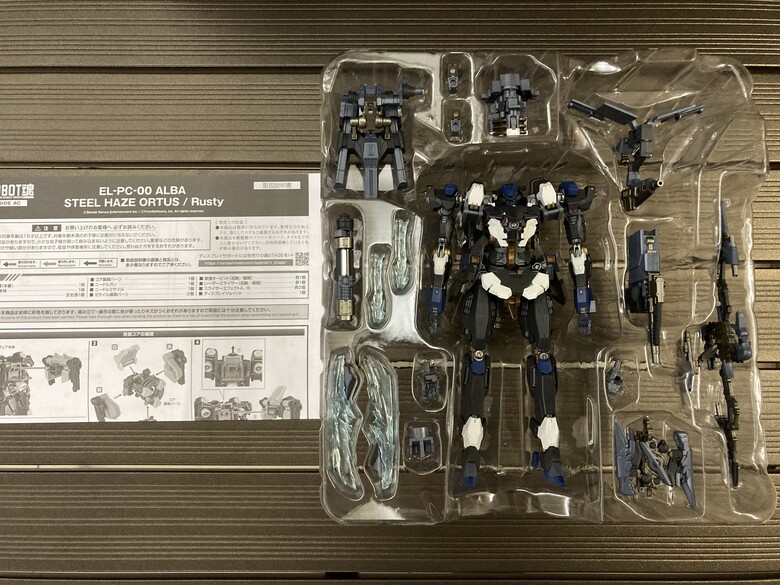 ROBOT魂《機戰傭兵VI:境界天火》鋼鐵迷霧・起源 開箱