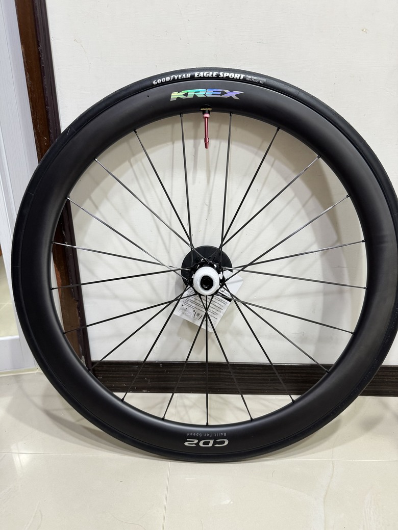 KREX CD2 入門碳纖維輻條輪組開箱
