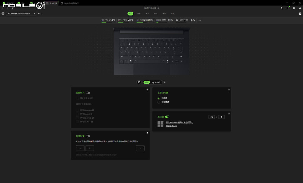 Razer Blade 14 2025 測試報告｜真・輕薄強效的靈刃電競