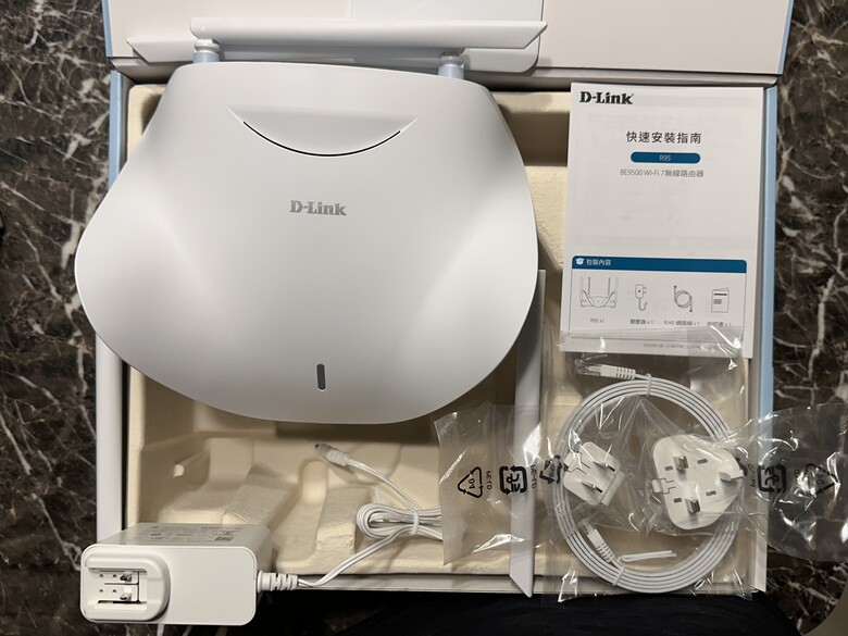 點我看大圖 D-Link R95 BE9500 Wi-Fi 7無線路由器 開箱體驗