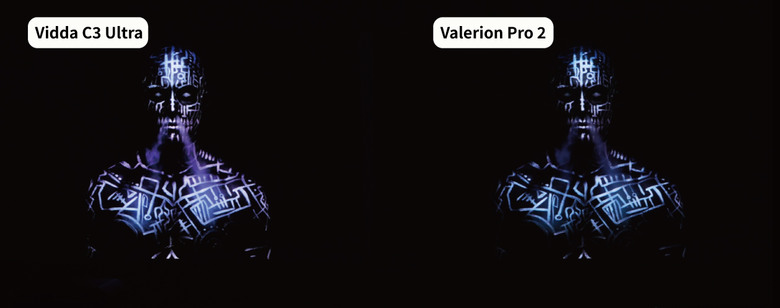 【阿洪開箱中】2025年 4K 中長焦投影機性價比之爭 超越前代:Vidda C3 Ultra 正面挑戰 Valerion Pro 2 (影片置底)