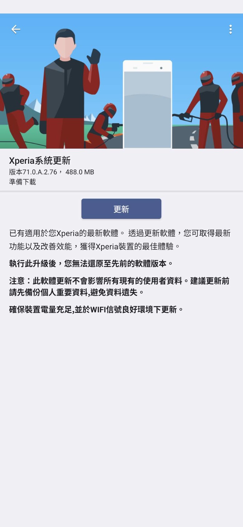 今天1 VII有系統更新？該不該衝？