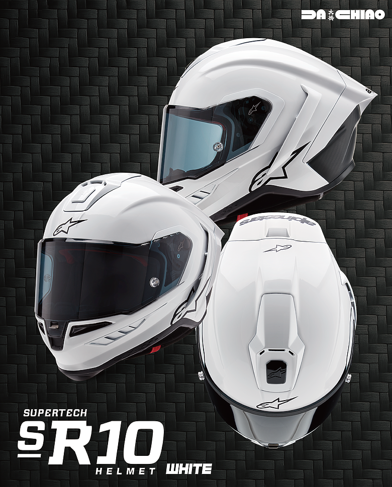 Alpinestar S-R10 競技用安全帽正式開賣！3萬塊入手GP等級先進技術！