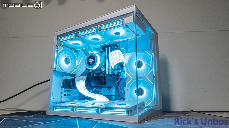 點我看大圖 【開箱】MINI的更全面更有特色 | LIAN LI O11 DYNAMIC MINI V2 WHITE