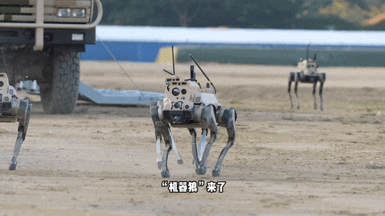 未来战士,机器狼群