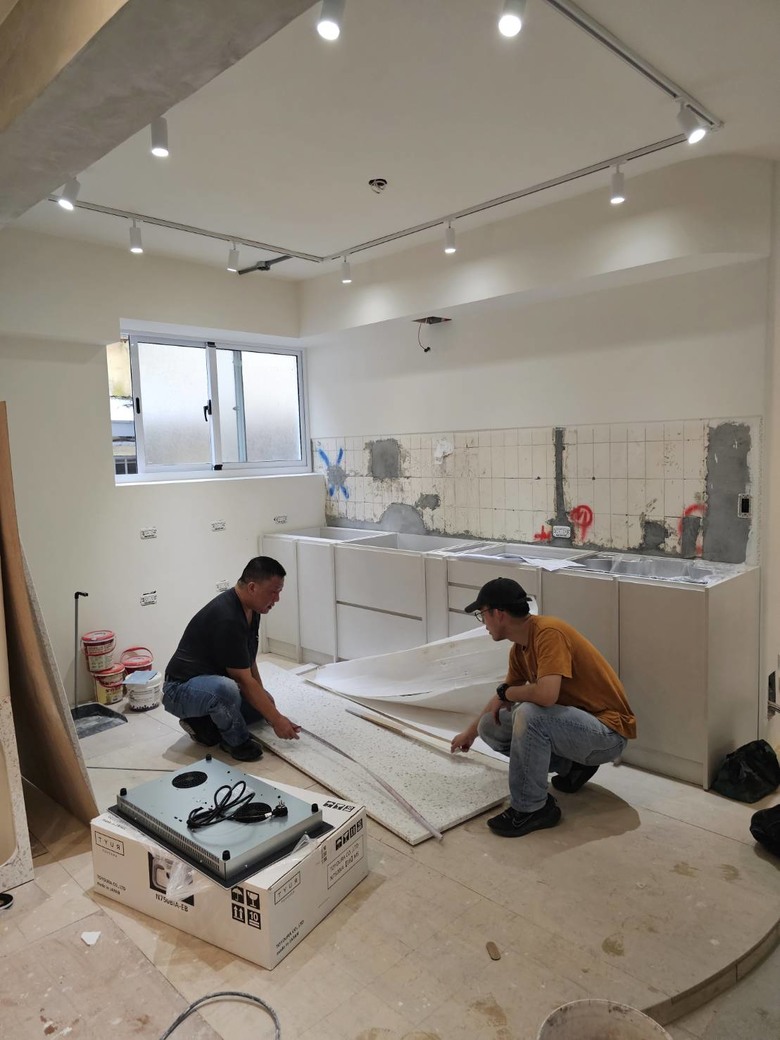 開箱文---清透明亮的40年老公寓翻新-重軟裝輕硬裝(08.05更新到廚具安裝完成)