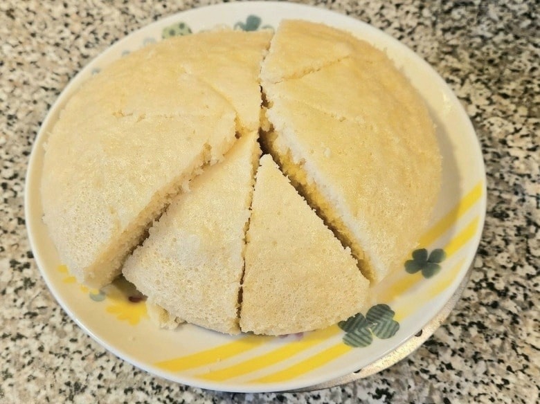 第一次自己做的馬拉糕