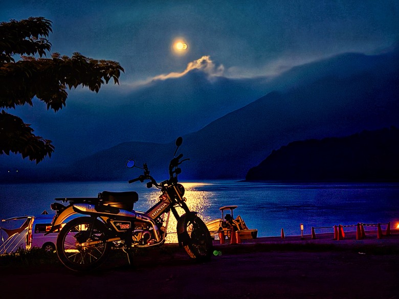 我和CT125的四天三夜機車露營(圖多)