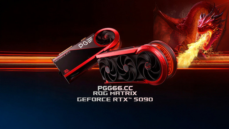华硕ROG Matrix RTX 5090登场：PG玩家直呼显卡界的寻龙宝藏