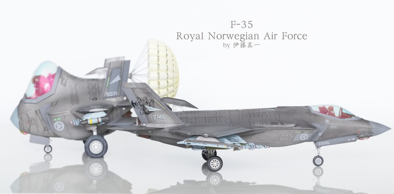 【模型樣品製作】TAMIYA 1/72 F-35A & F-35Q
