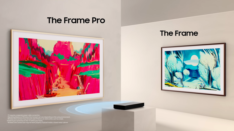 【阿洪開箱中】三星 Samsung The Frame Pro｜顏值與實力兼具的全方位進化，從藝術擺設躍升影音旗艦款