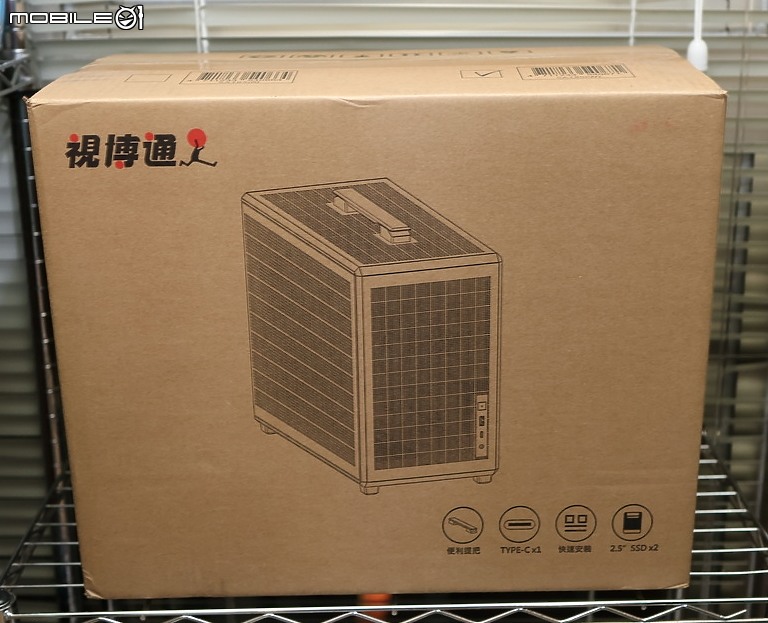 點我看大圖 視博通 SA185 簡約網狀 M-ATX 千元 Type C 機殼