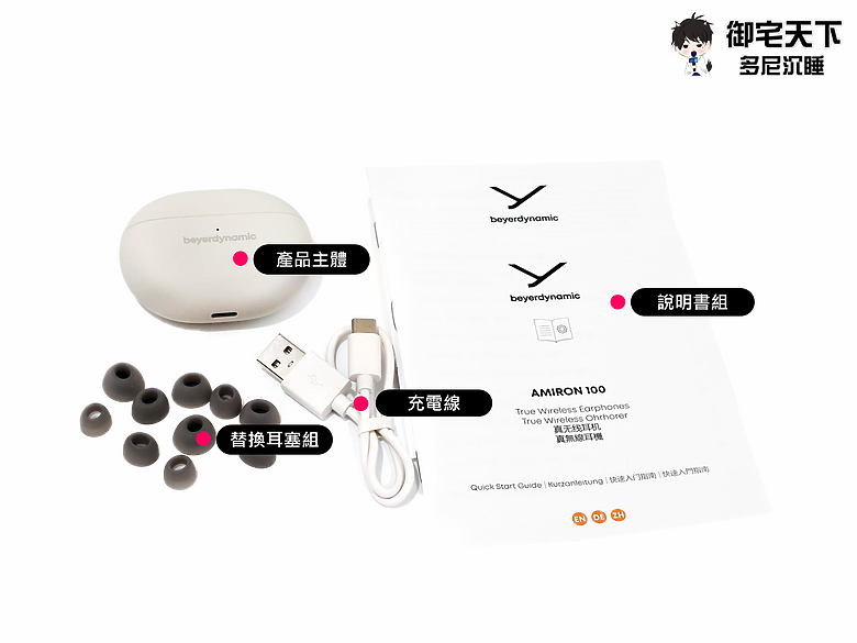 開箱｜beyerdynamic Amiron 100 降噪真無線藍牙耳機 - 百年品牌匠心之作，音質、降噪與舒適完美融合！