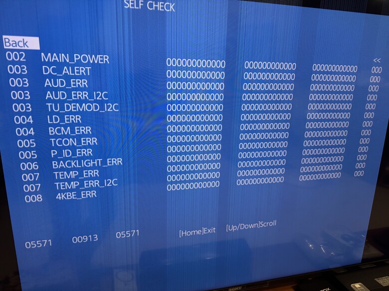 XRM-65X90J 這型號ㄧ過保我的畫面GG了