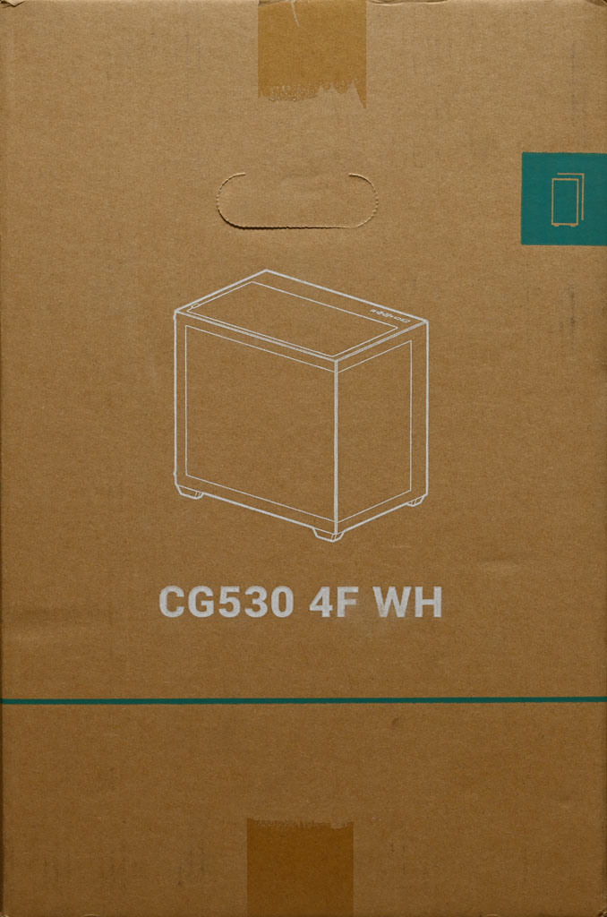 點我看大圖 DEEPCOOL CG530 4F WH機殼開箱