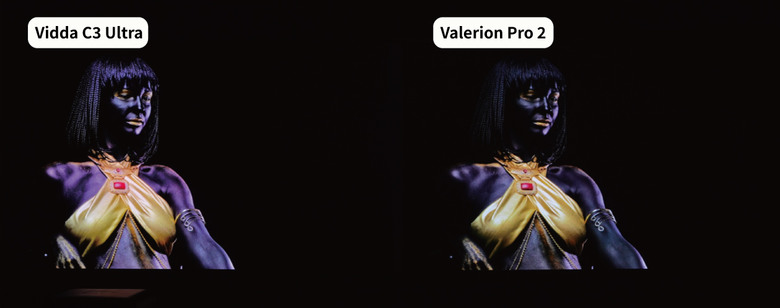 【阿洪開箱中】2025年 4K 中長焦投影機性價比之爭 超越前代:Vidda C3 Ultra 正面挑戰 Valerion Pro 2 (影片置底)