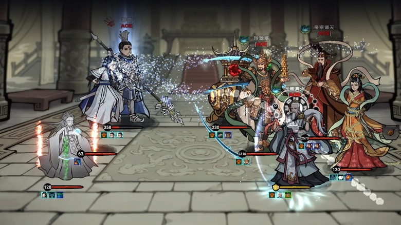 《神州誌：西遊》 西遊題材 融合RPG元素 Roguelike 卡牌策略手遊 | 卡牌構築自由組合 法寶與消耗品隨心搭配！挑戰4大章節60結局 帶領悟空、玄奘、白龍、八戒、沙僧踏上拯救神州的傳說之旅