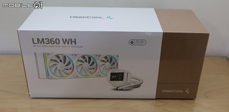 點我看大圖 幻彩星環風扇 DEEPCOOL 九州風神 LM360 AIO 開箱