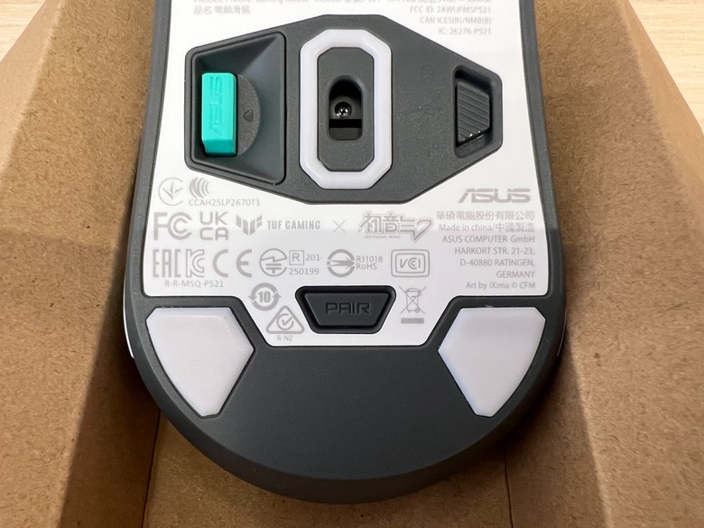 [開箱] TUF Mini Wireless 初音聯名無線滑鼠