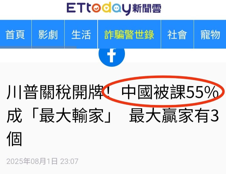 10%：55%=中國跪美國=跪好跪滿