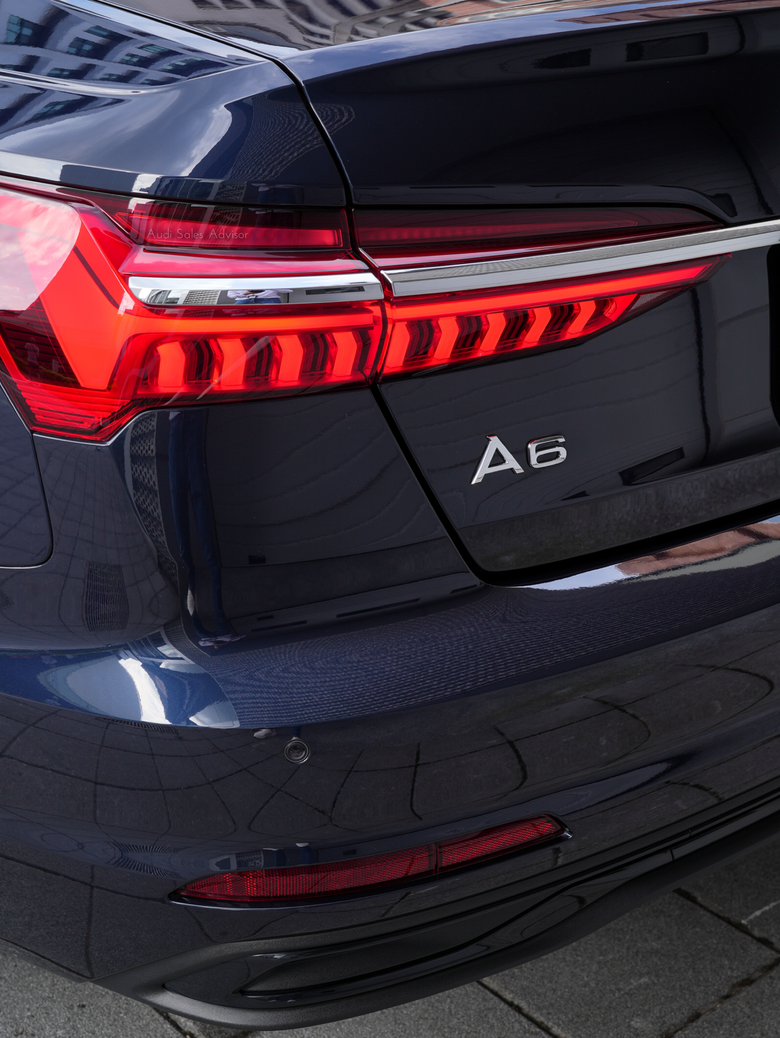 交車分享｜Audi A6 Sedan 40 TFSI｜金屬無垠藍 Firmament Blue 5U