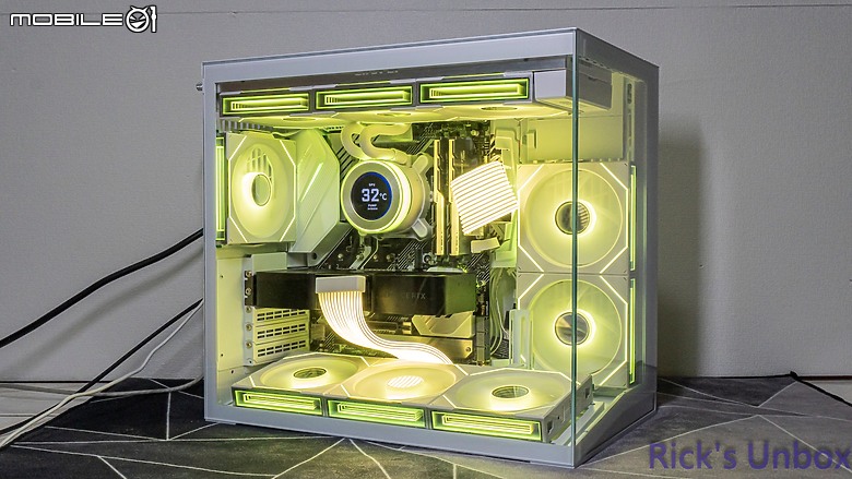 點我看大圖 【開箱】MINI的更全面更有特色 | LIAN LI O11 DYNAMIC MINI V2 WHITE